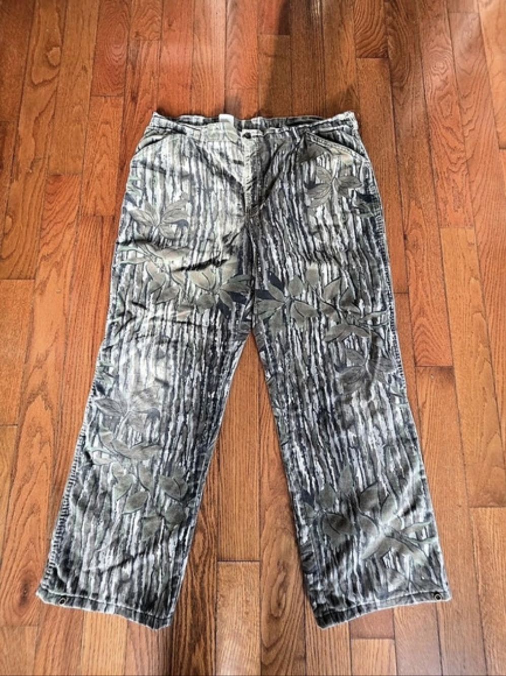 Vintage Duxbak Thinsulate Camo Insulated Realtree Pants Cargo 38 Regular
